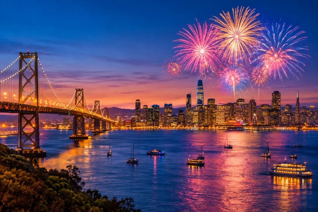 New Year Celebration in the Bay Area