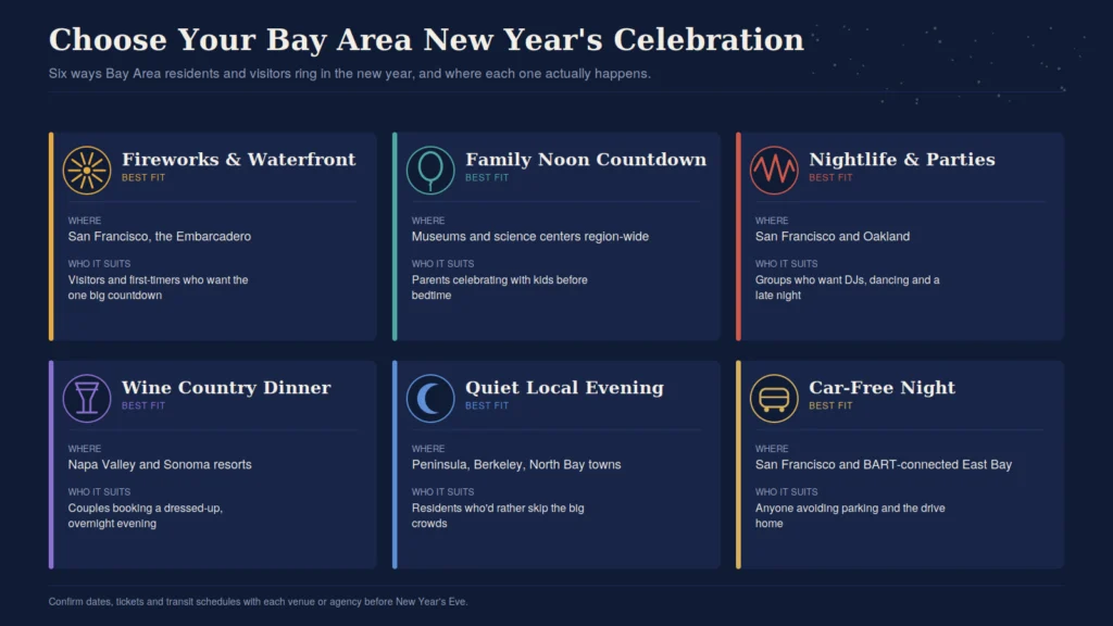 New Year Celebration in the Bay Area