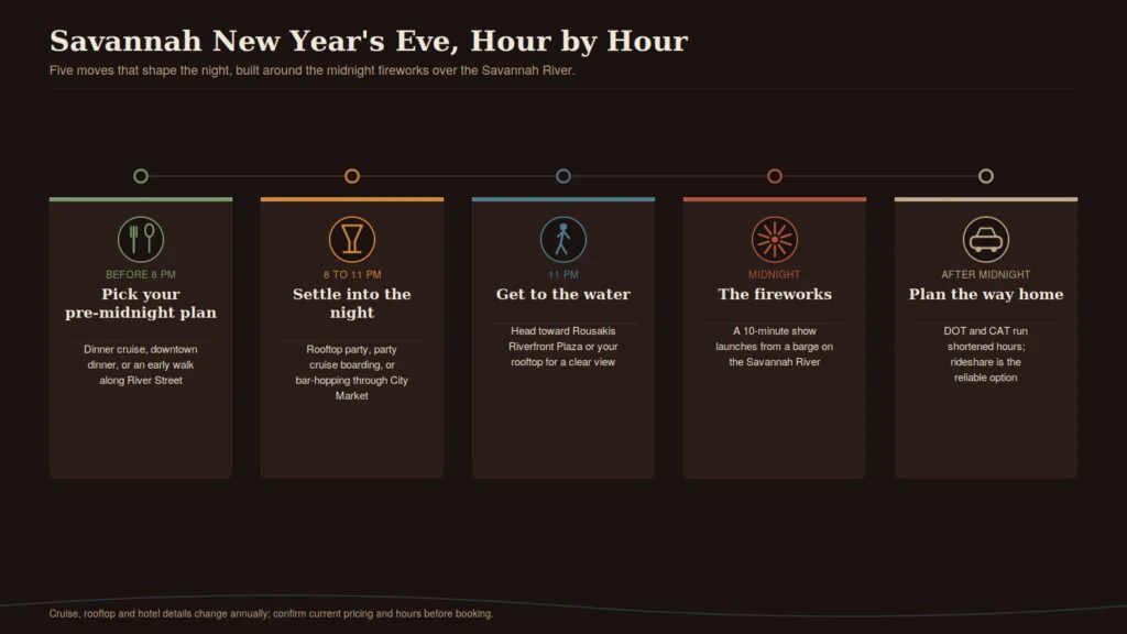New Year's Eve Celebrations in Savannah Georgia