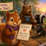 Squirrel's New Year's Resolution