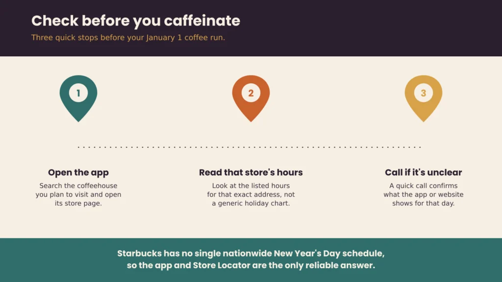 Is Starbucks Open on New Year's Day