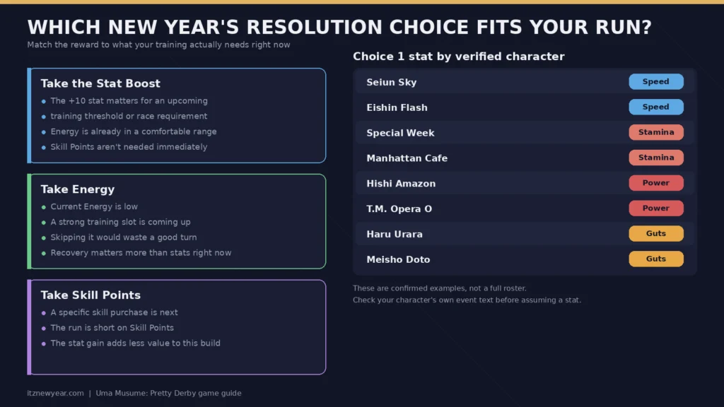 Uma Musume New Year's Resolutions